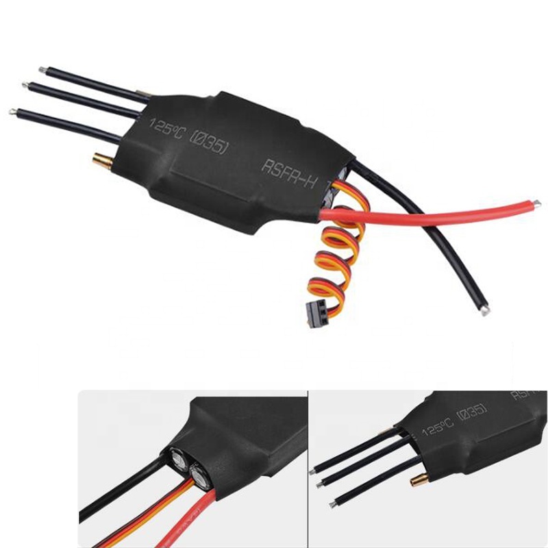 ESC 125A Brushless Avec Refroidissement Par Eau – Contrôleur De Vitesse Haute Performance Pour Bateau RC – Plug And Play