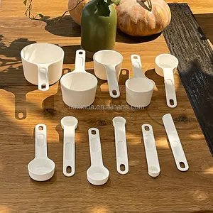 Magnetic Measuring Spoons Set Stainless Steel with Leveler-9pcs Multicolors Measuring Cups Set for Baking, Measuring Cups and Spoon Set Kitchen