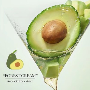 Lait Nettoyant Doux à l'Avocat Bio, Mousse Nettoyante Visage Nourrissante et Éclaircissante, Nettoyage en Profondeur avec - Product Image 4