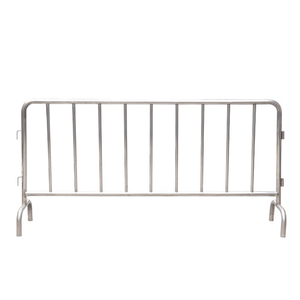 กำแพงกั้นฝูงชนเคลือบผงแบบแข็งแรงสำหรับกั้นจราจรรั้วชั่วคราว - Product Image 5