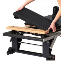 Barra Deslizante Infinita para Estudio, Reformadores de Pilates de Metal, Reformador de Pilates de Aluminio, Extensor de Plataforma Acolchada