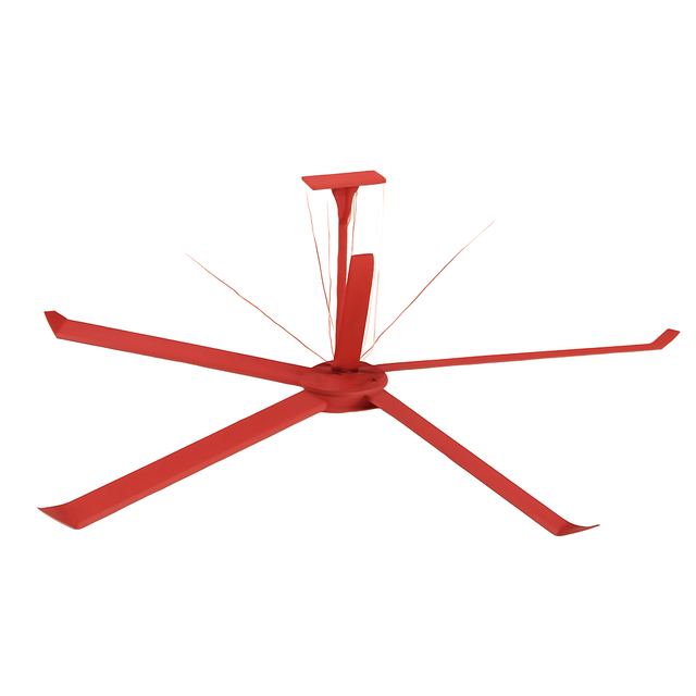 Industrial HVLS Ceiling Fan Designed for Maximum Airflow and Minimal Noise in Industrial Settings