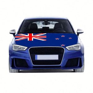 Housse de capot de voiture imperméable en tissu Spandex de haute qualité avec logo personnalisé, vente en gros pour fabricants, et drapeau en acrylique pour mât de drapeau - Product Image 5