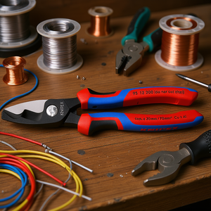 Coupe-câbles Knipex 20 mm 70 mm, outil de coupe pour fils en cuivre et en aluminium - Product Image 3