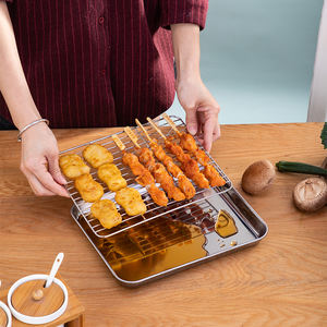 Plateau d'emballage en mélamine, 24 pièces, nouveau design, ensemble de plateaux pour assiettes - Product Image 2