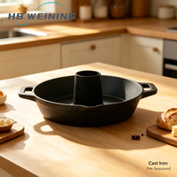 Plaque de cuisson en fonte pré-assaisonnée pour poulet, fourneau de rôtissage en fonte pour barbecue avec service OEM/ODM – Approvisionnement direct usine