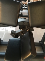 Machine à curl des jambes à genoux Iso-latérale à charge par disques, de qualité supérieure, avec système à levier, pour équipement commercial de musculation des ischio-jambiers, directement de l'usine