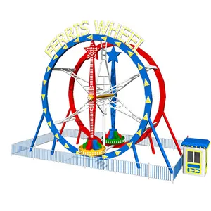 360 Degree Extreme Carnival Rides Ferris Wheel Ring Car for Adult Customized Zhengzhou Indoor Playground Mall Indoor Games 10m