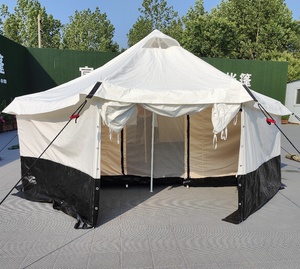Union <strong>Refugee</strong> OEM Factory Supply Canvas 12 Person Disaster Family Emergency <strong>Tent</strong> for Outdoor Shelter Relief Palatka - Product Image 4