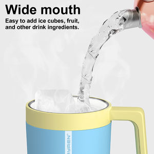 40 oz Leak Proof <b>Tumbler</b> <b>with</b> Handle and <b>Straw</b> Triple Layer <b>Insulated</b> Stainless Steel Cup for Women & Men - Product Image 5