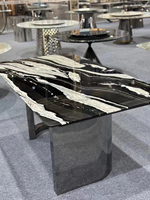 Dalles de comptoir en granit noir Skyfall moderne, polies, en quartzite Copacabana Noma Black Horse naturel du Brésil, écologiques, grandes