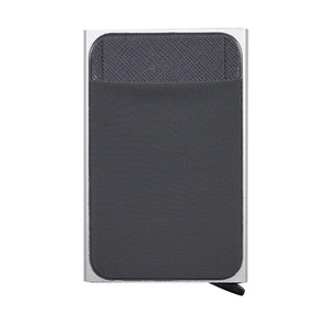 Porta tarjetas automático, caja para tarjetas de visita, porta tarjetas de aluminio, porta tarjetas con protección antidesmagnetización - Product Image 5
