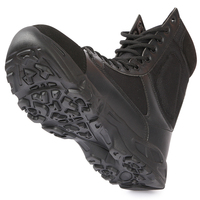 Bottes tactiques pour hommes, respirantes, avec doublure en mesh, lacets, semelle extérieure en PU, confortables, protectrices, tout-terrain