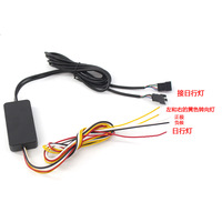 Feux de jour à LED pour Audi A4B8 avec clignotants jaunes, grille de phare antibrouillard, 2009-2011, numéro de pièce E037 pour ABS