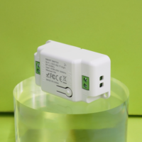 Interruptor de Luz Inteligente WiFi Impermeable SIXWGH, Funciona con Alexa, Google Home, SmartThings, Apple HomeKit, Control por Voz Siri, No Requiere Hub