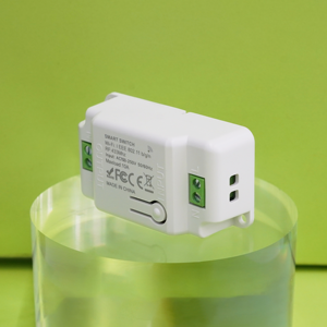 SIXWGH Interruptor de luz WiFi inteligente Funciona Alexa <span class=keywords><strong>Google</strong></span> <span class=keywords><strong>Home</strong></span> SmartThings Apple HomeKit Siri-Control de voz No requiere concentrador 10A Max 250V - Product Image 2