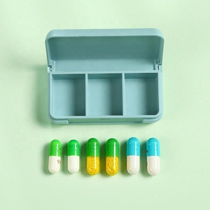 Wholesale Wholesale Weekly Child-Resistant Eco-Friendly Food Grade PP <b>Pill</b> <b>Case</b> Portable Organizer Medicine <b>Storage</b> Box 7-Day - Product Image 2