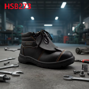 HY, Zapatos <span class=keywords><strong>de</strong></span> Soldadura con Tecnología Anti-Salpicaduras para Exteriores, con Puntera <span class=keywords><strong>de</strong></span> Acero, Resistentes a Altas Temperaturas, Botas <span class=keywords><strong>de</strong></span> Trabajo Unisex HSB051 - Product Image 6
