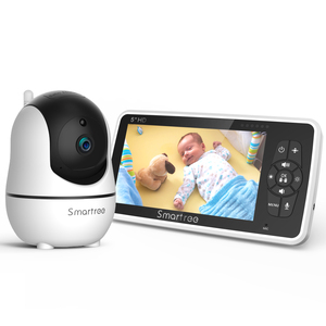 Máy Giám Sát Trẻ Em Không Dây 5 Inch Bán Chạy Máy Ảnh Giám Sát Trẻ Em <span class=keywords><strong>Video</strong></span> Âm Thanh Kỹ Thuật Số Màn Hình Em Bé - Product Image 1