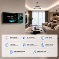 Panel de Control Inteligente Tuya F6 para Amplificador de Audio de Pared, Control Remoto por Aplicación, Gateway Zigbee Integrado, Pantalla Táctil Wi-Fi