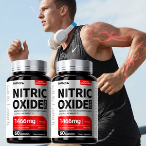 Cápsulas de Óxido Nítrico de Marca Privada, Suplementos Pre-Entrenamiento para Aumentar la Energía y el Desarrollo Muscular en Adultos, Mejora de la Fuerza, Mujeres Embarazadas - Product Image 1