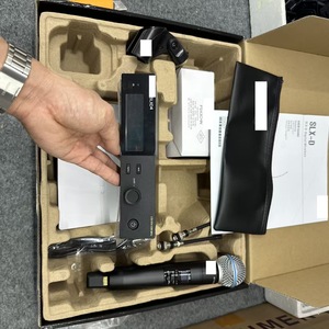 Micrófono Inalámbrico Digital SHURE SLXD24 <span class=keywords><strong>SM58</strong></span>, Sistema de Micrófono para Conferencias Uno a Dos SLXD4D, Micrófono S M58 - Product Image 3