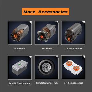 MOULD <span class=keywords><strong>KING</strong></span> 13088S <span class=keywords><strong>Shaman</strong></span> 8x8 ATV Voitures Blocs de construction Châssis 8 roues motrices Véhicule tout-terrain Modèle de briques Jouets pour enfants Cadeaux de Noël - Product Image 4