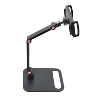 Ventes directes d'usine Conception en porte-à-faux Support de bureau léger et portable pour tablette de téléphone portable