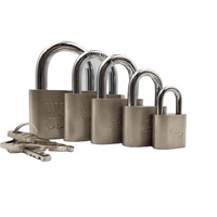 Cadenas en fer arqué nickelé de 60mm avec porte à cartes coulissante et serrure d'armoire en acier et alliage de zinc de taille 50mm