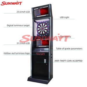 Máquina de Dardos Electrónica Comercial con Monedas, Precio de Fábrica, Máquina de Videojuegos de Dardos con Movimiento para Entretenimiento en la Calle - Product Image 4