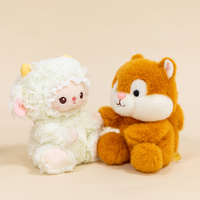 Peluche licorne mignonne et mignonne en forme de lion et paresseux, animaux en peluche, décoration de bureau