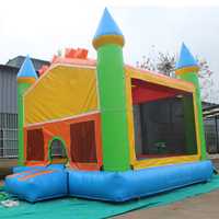 Château gonflable commercial en PVC de haute qualité, directement de l'usine, pour enfants, idéal pour les locations de jeux et de fêtes.