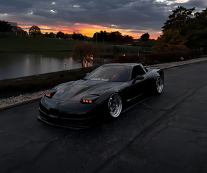 Compatible avec le capot moteur de la Chevrolet <span class=keywords><strong>Corvette</strong></span> <span class=keywords><strong>C5</strong></span> Style C2005. Capot moteur en fibre de carbone de haute qualité. Accessoires automobiles. - Product Image 6