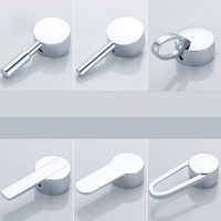 Poignée de robinet mitigeur chaud/froid pour lavabo de cuisine, poignée de douchette, accessoires de robinetterie