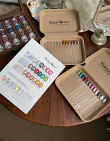 24 Warna Set Bubuk Cermin Ajaib Populer Warna Champagne Gold Metal Mirror Aurora Powder Nail Art Bubuk Khusus Moonlight Powder