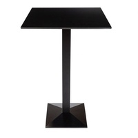 Table de comptoir compacte en métal au design moderne de Foshan pour bars, restaurants, espaces commerciaux, extérieurs, appartements, salons et hôtels