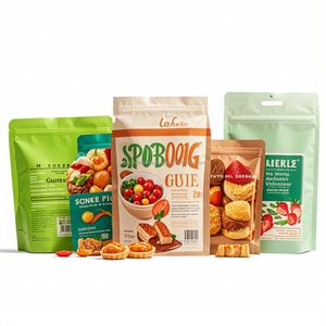 ถุงใส่อาหารแบบตั้งพิมพ์ลายได้ถุงพลาสติกมีซิปล็อคปิดได้มีกลิ่นแบบกำหนดเอง - Product Image 6