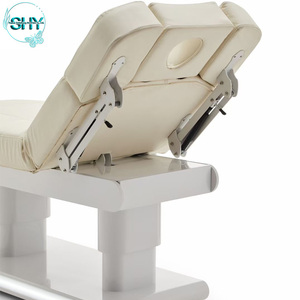 Prix élevé mais bonne qualité Salon de beauté lit de cils Table de lit de massage facial électrique avec 4 moteurs - Product Image 6
