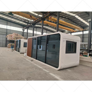Grande Mobile prefabbricata in acciaio piccola <span class=keywords><strong>casa</strong></span> prefabbricata Caravan camera da letto per campeggio Camper capsula di Camper <span class=keywords><strong>casa</strong></span> per ville Caravan - Product Image 5