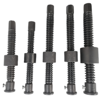 Hand Crank T-Type Trapezoidal Lead Screw Set Round Hex Head Woodworking Panel Clamp Spare Fastener Screw Rod