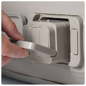<span class=keywords><strong>Lit</strong></span> d'air gonflable rechargeable avec pompe intégrée détachable, matelas pneumatique pliable <span class=keywords><strong>et</strong></span> portable avec sac <span class=keywords><strong>de</strong></span> transport pour le camping <span class=keywords><strong>et</strong></span> la randonnée - Product Image 4