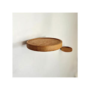 Étagère flottante pour plantes en <span class=keywords><strong>bois</strong></span> de chêne: décoration murale - Product Image 4