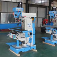 Presisi tinggi Milling mesin penggilingan Manual dan pengeboran 220V vertikal horisontal Universal dengan fungsi mengetuk