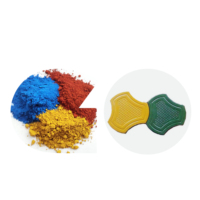 Colorants pour béton pigment de couleur de ciment oxyde de fer