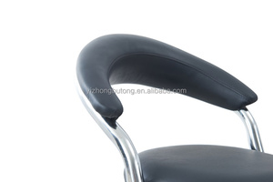 كرسي معدني بتصميم حديث شائع للمول في الهواء الطلق بار حانة المطبخ غرفة المعيشة مقهى متجر مكتب كازينو الجلود - Product Image 4