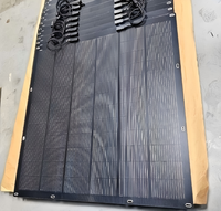 Panel Solar Flexible ETFE de 300W, 12V 24V, Módulo Fotovoltaico Monocristalino Semiflexible para RV, Barco, Yate, Camping, Uso Marino y al Aire Libre