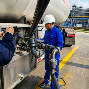 Raccord rapide modulaire anti-goutte SS304 à étanchéité automatique à la déconnexion pour le transfert de gaz liquéfié sur camion-citerne - Product Image 1