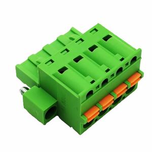 Bloc de bornes enfichable 2EDGRK5.08 pour montage sur circuit imprimé, pas de 5,08 mm, 2P, vert, connecteur sans vis pour contrôle industriel - Product Image 6