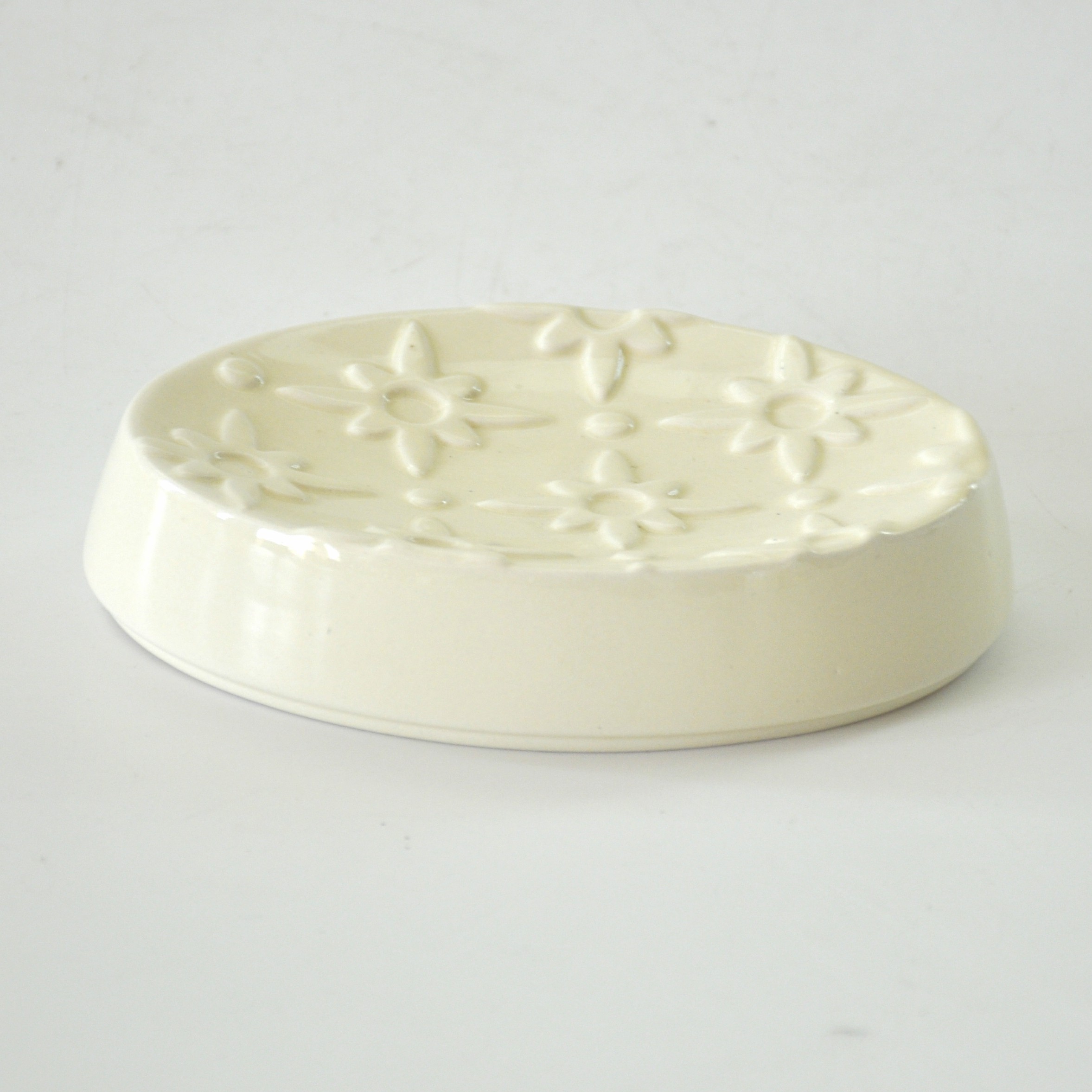 Beige Soap Dish