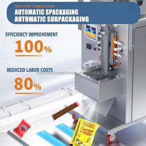 เครื่องบรรจุภัณฑ์อัตโนมัติเต็มรูปแบบสำหรับบรรจุน้ำตาล ซอลท์ เมล็ดชา กาแฟ เครื่องเทศ ผง และเม็ดแบบซอง - Product Image 6